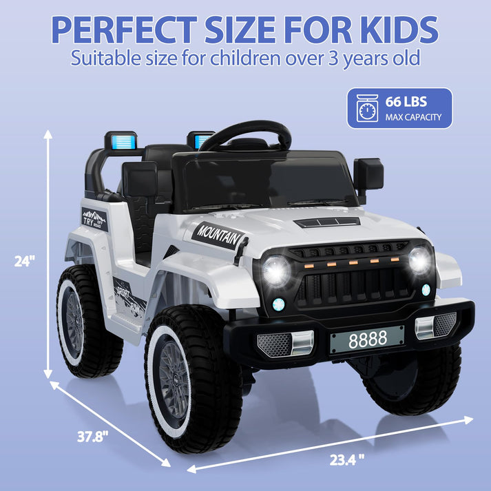 Kinder Elektroauto Maße 96 x 60 x 61 cm