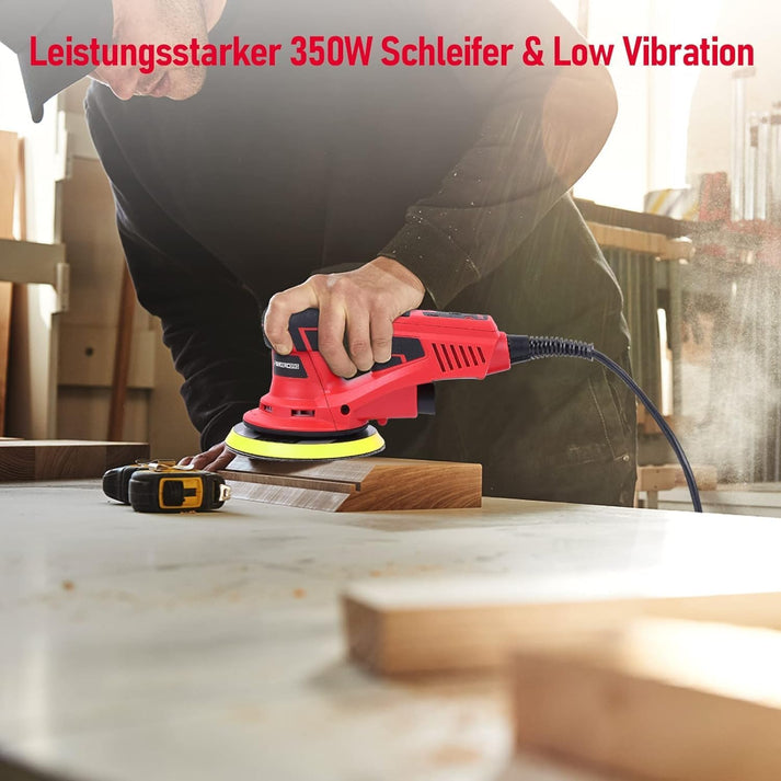 350W leistungsstarker Exzenterschleifer