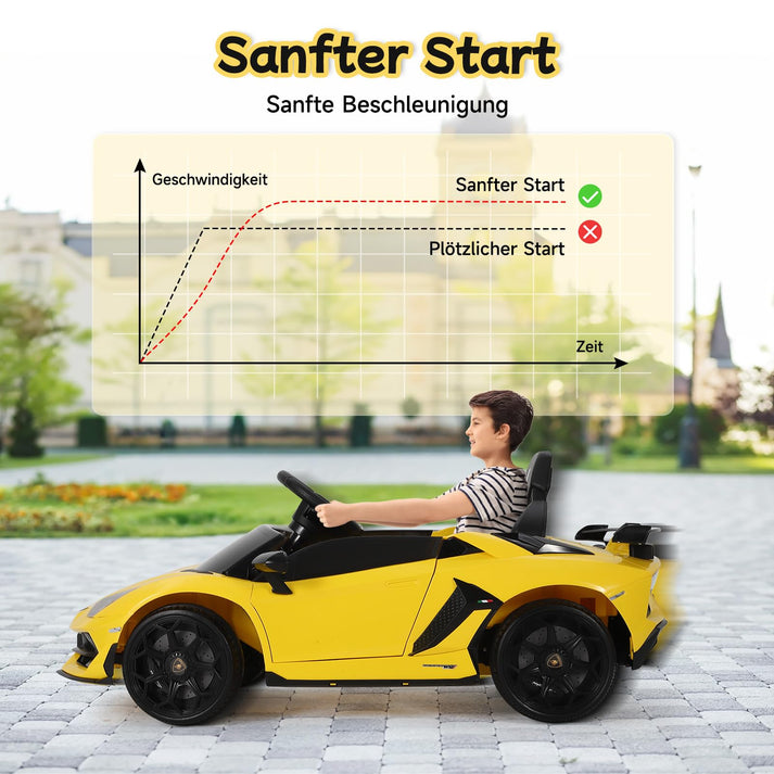 Sanftanlauf-Funktion verhindert ruckartiges Beschleunigen für mehr Fahrsicherheit