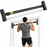 Garvee Klimmzugstange für Türrahmen 72–95 cm, Für Türrahmen von 72–95 cm, Schwarz