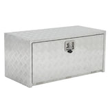 Garvee Unterflur Werkzeugbox 76×46 cm, Aluminium, Wasserdicht, Für Pickup, Anhänger & RV, Silber - Silber