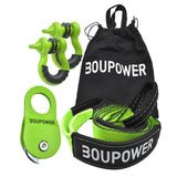 Garvee Winch Recovery Kit – 3x8 Stahl, Korrosionsbeständig – Ideal für Truck, SUV, ATV und off-road Abenteuer
