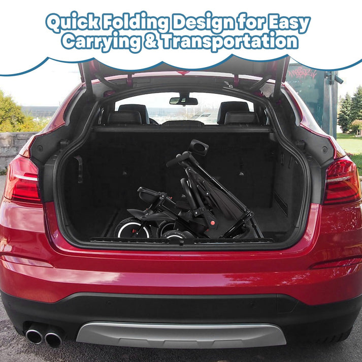 Zusammengeklapptes Dreirad