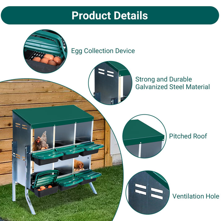 Sicherer Eierschutz in Einzelfächern