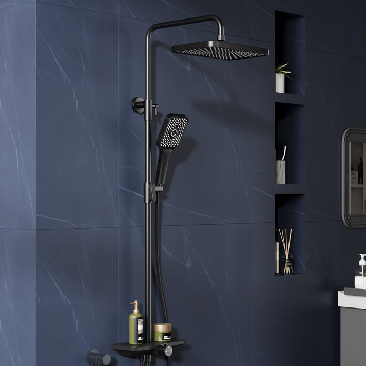 Flexibles Duschsystem ohne Armatur