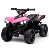 Garvee 6V Kinder Elektro-ATV – LED, Musik, Sicheres Fahren, Rosa, Ab 3 Jahren - Rosa