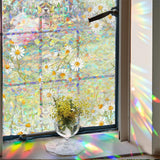 Garvee Fenster-Schutzfolie Vitrail Sonnenschutz Sichtschutz Nicht Klebend 43x100 cm UV-beständig Dekorativ Für Wohn- & Arbeitsräume - Wie gezeigt