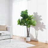 Garvee 5FT Künstlicher Baum Innen Realistisch Wartungsfrei Hochwertiges Material Vielseitig Langlebig Für Zuhause Büro Dekoration Grün - 5Ft