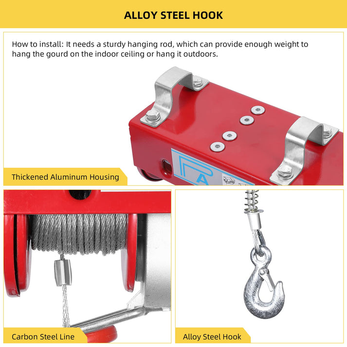 Leistungsstarker Motor der Elektrowinde