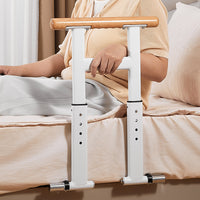 Garvee Bettgitter 58,5×62 cm – Höhenverstellbarer Rausfallschutz 43,5–52,5 cm für Erwachsene, Faltbar