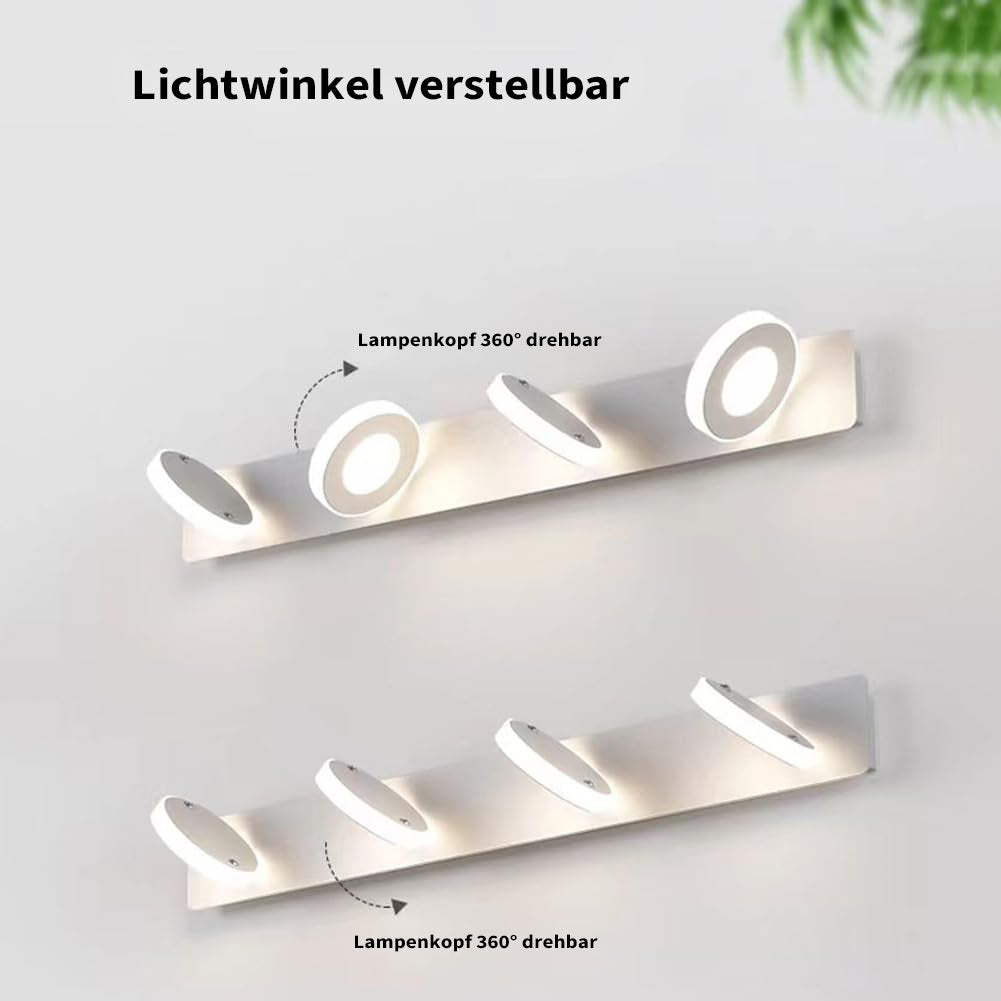Garvee LED Spiegelleuchte 12W Badezimmer Aluminium 60 cm