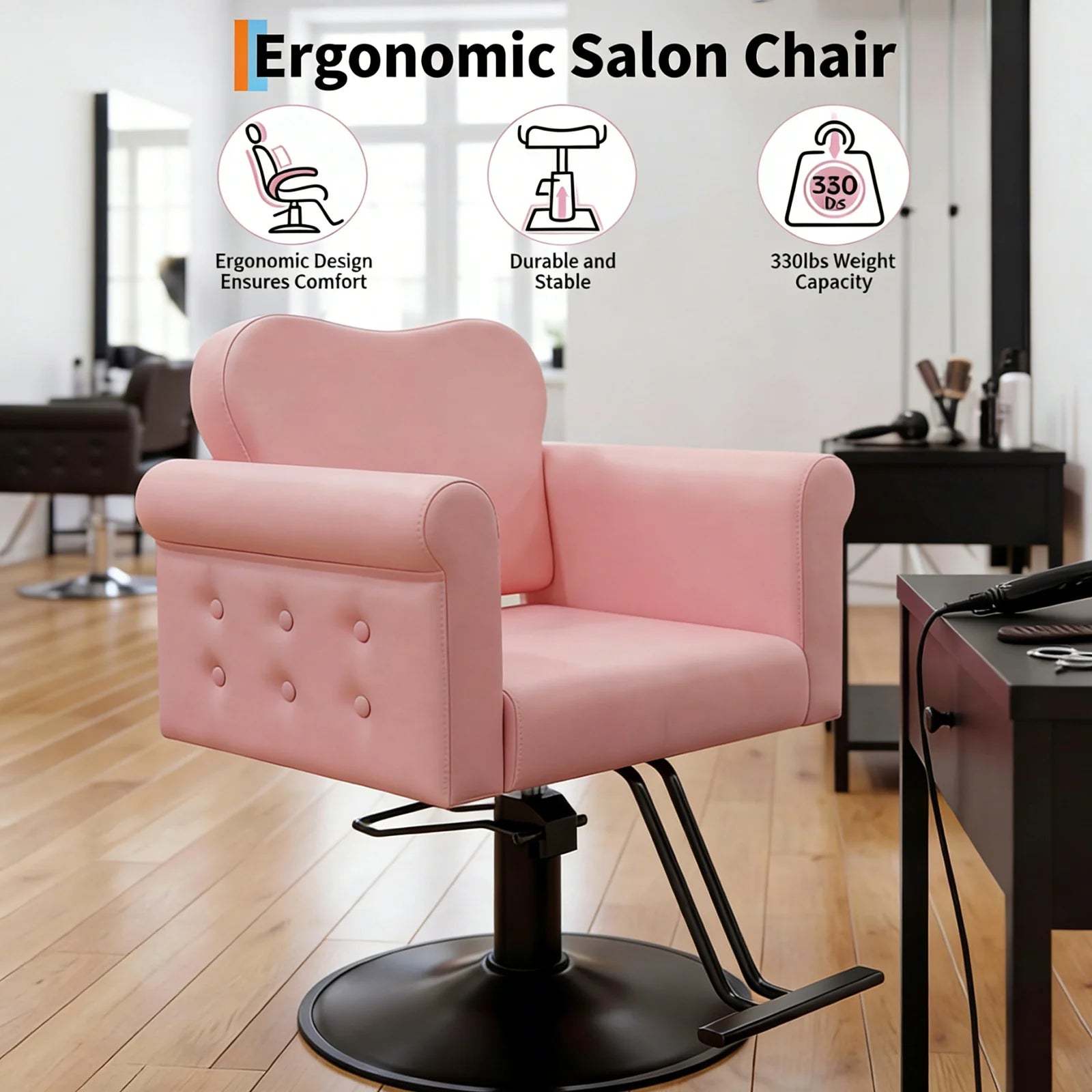 Barber Stuhl stabil