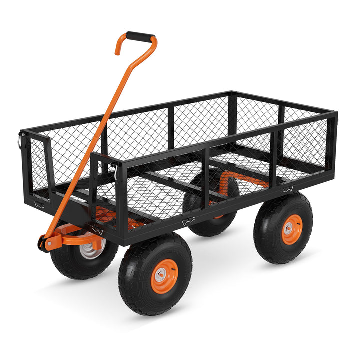 Robuster Stahl-Gartenwagen