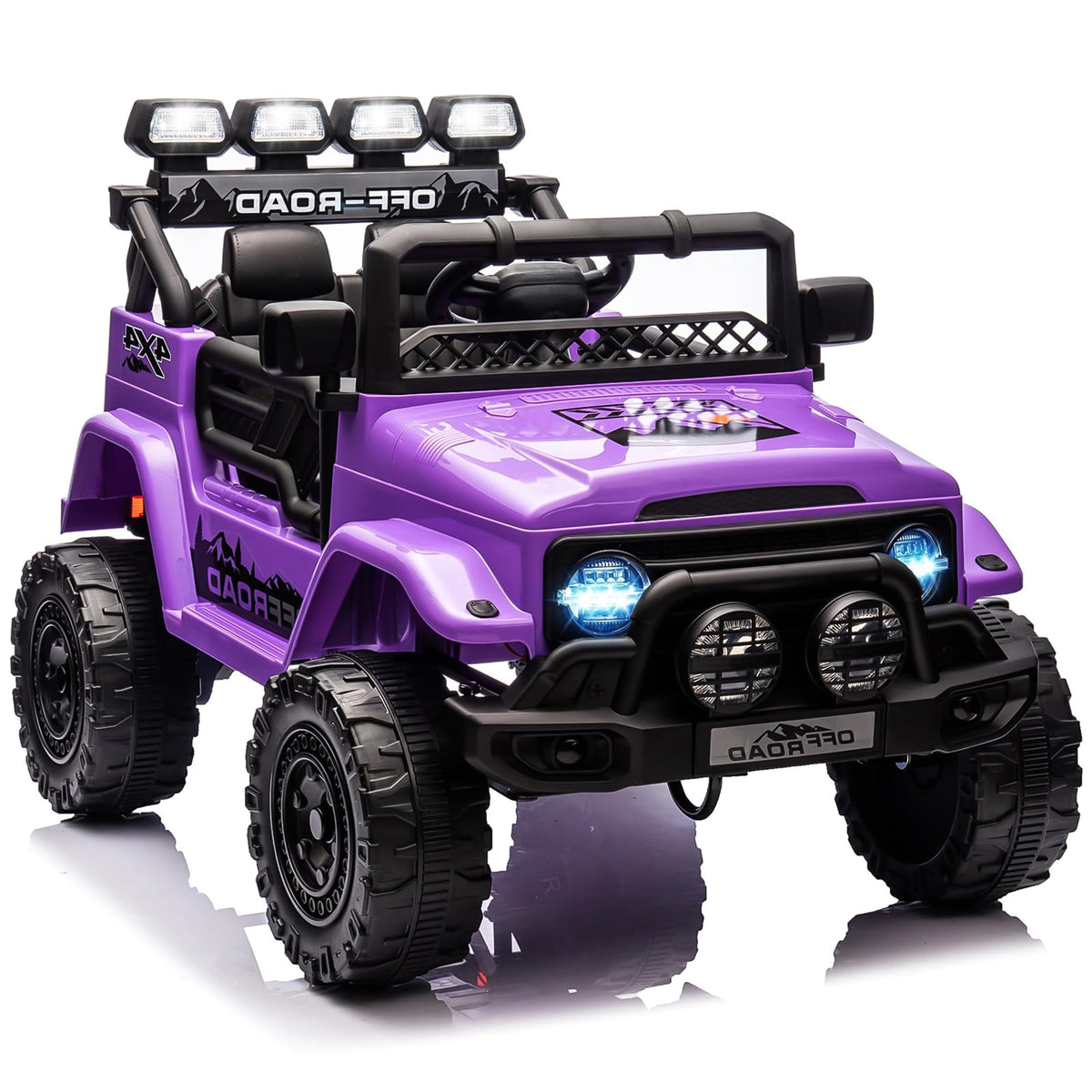 Garvee Elektroauto für Kinder 12 V Lila