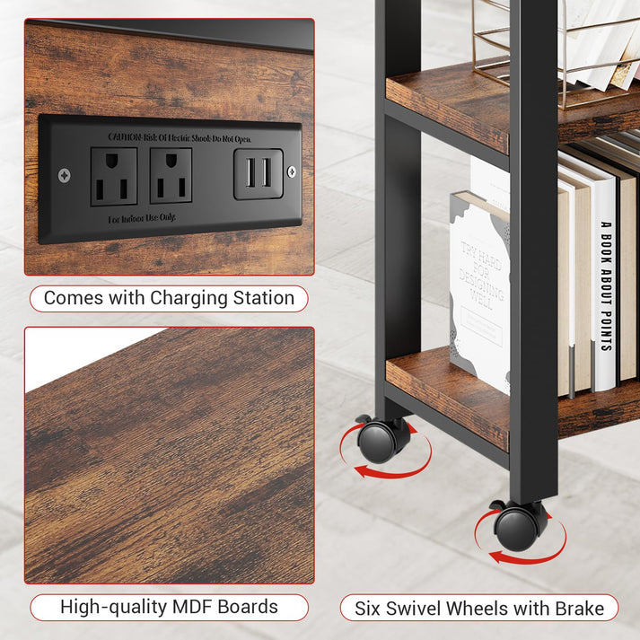 Drehbare und arretierbare Rollen für Mobilität