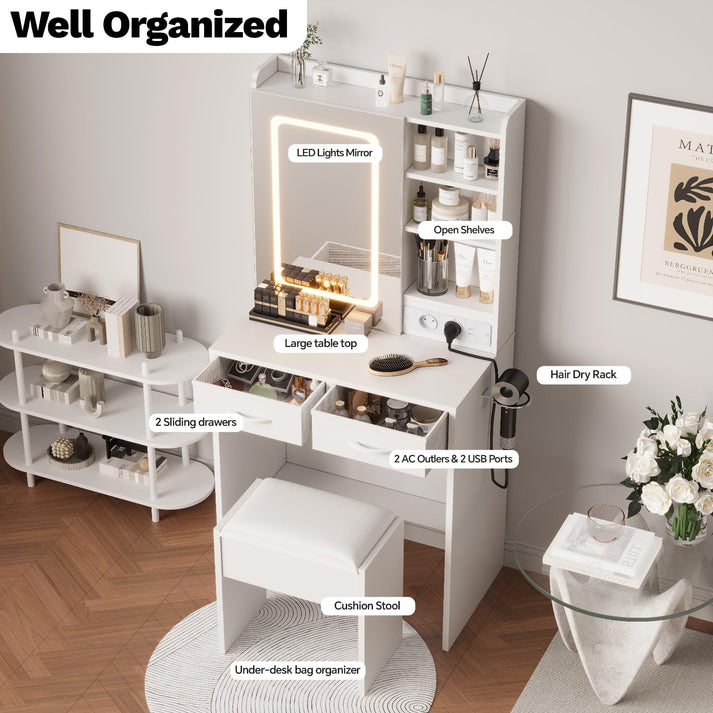 Viel Stauraum und optimierte Organisation