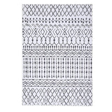 Garvee Boho Teppich Wasserdicht Rutschfest Waschbar Niedriger Flor Wohnzimmer Schlafzimmer Esszimmer Boho Diamantmuster - 