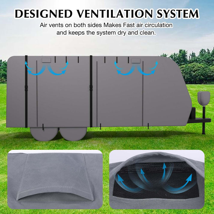 Winddicht und atmungsaktives Design