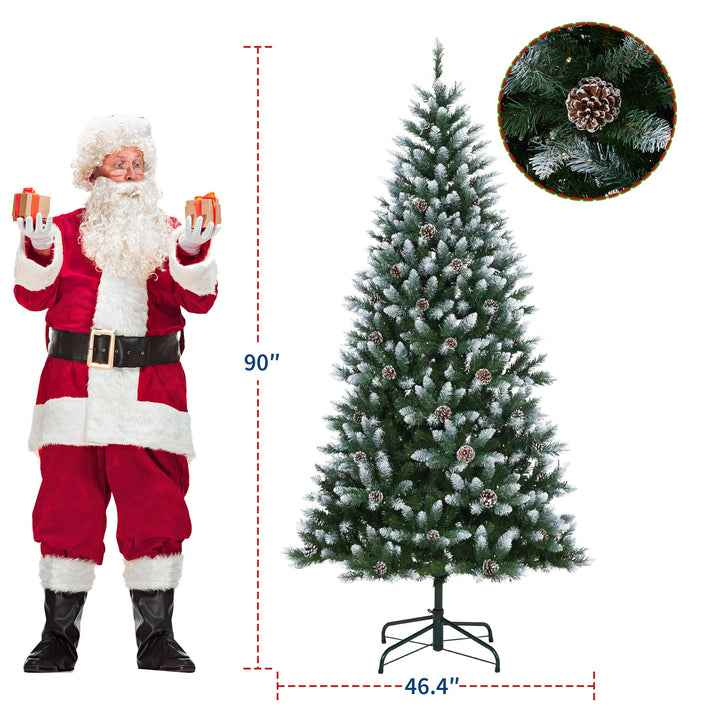 Größe und Abmessungen Weihnachtsbaum