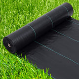 Garvee Unkrautvlies 4x250ft 5oz Polypropylen Schwarz Für Garten & Landschaftsbau Wetterbeständig Atmungsaktiv UV-Schutz