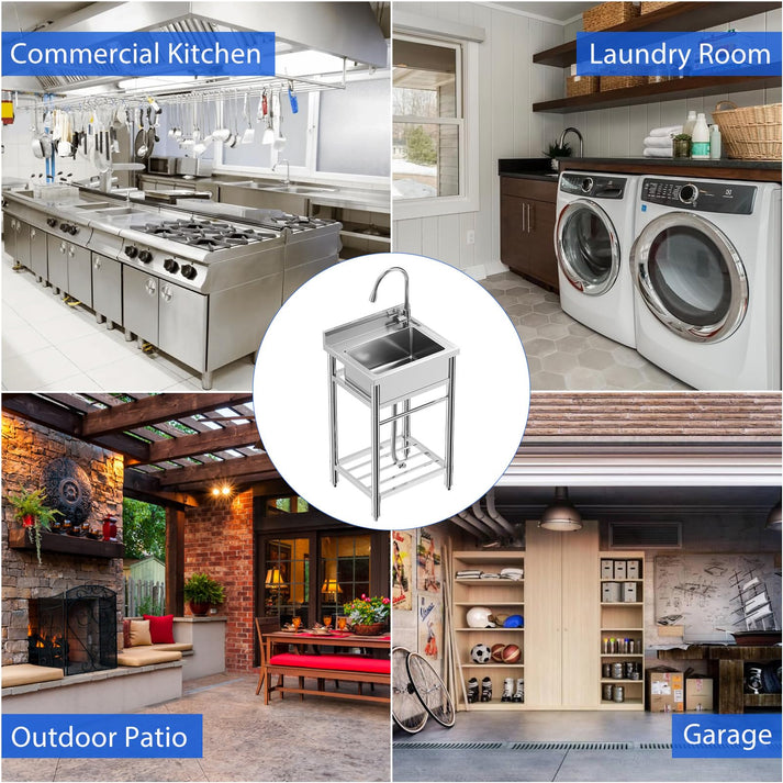 Tragbares Spülbecken für verschiedene Einsatzorte