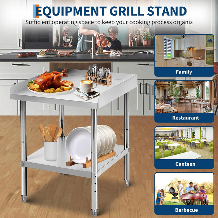 Gewerbliche Edelstahlkonstruktion für den Einsatz in Restaurants und Foodtrucks