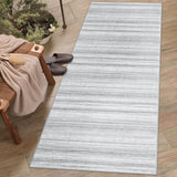 Garvee Teppich Läufer 80 x 150 cm Grau Rutschfest Waschbar Für Flur Küche Wohnzimmer Schlafzimmer