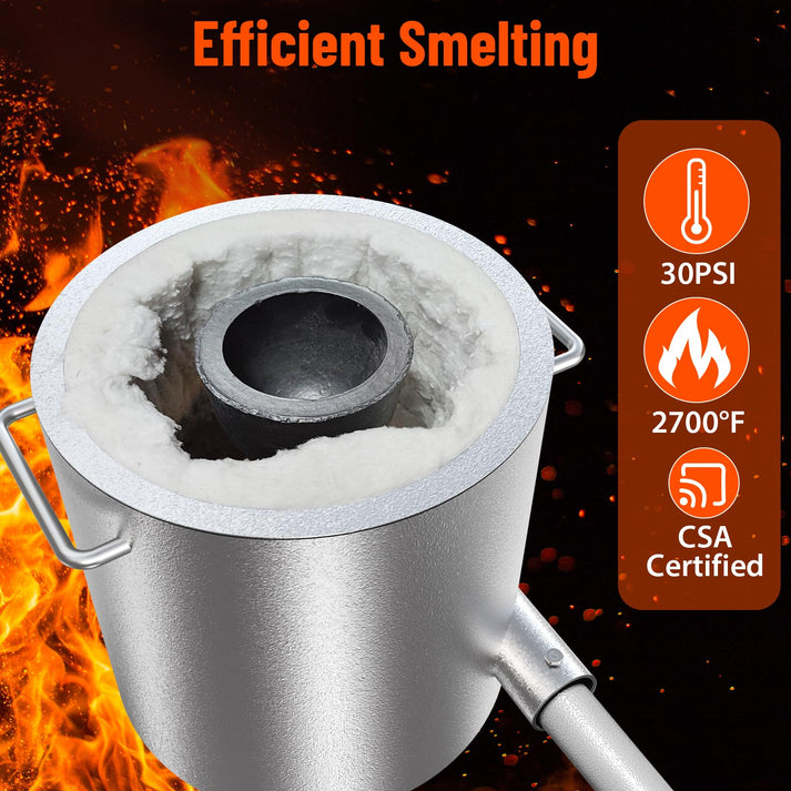 Hochtemperatur Schmelzofen 1482°C