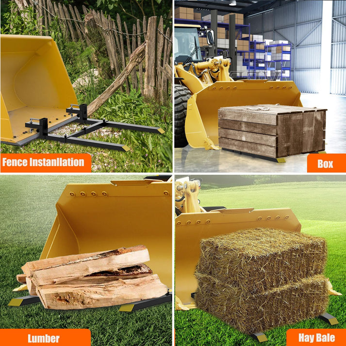 Pallet forks versatile applications