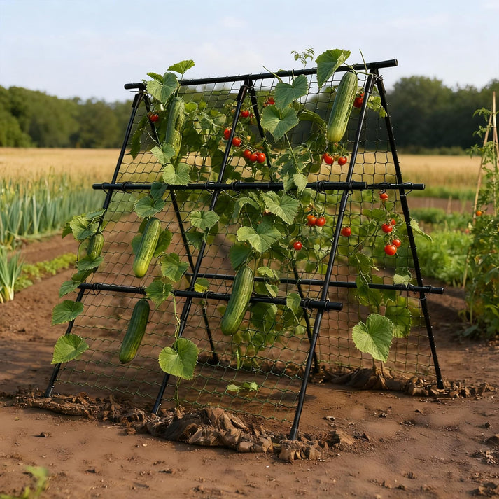 Ideal für Tomaten, Gurken, Bohnen und mehr