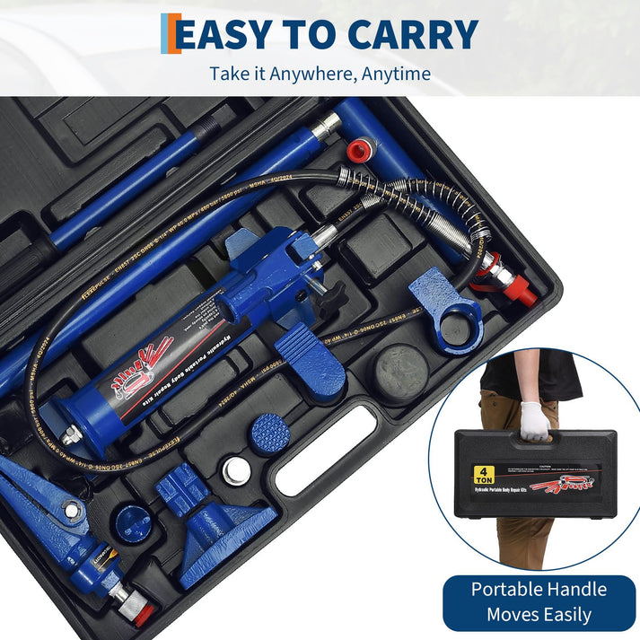 Tragbare Transportbox für Hydraulik-Set