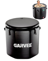 Garvee Eisbadewanne Für Athleten, 176 Gal, Militär-Grade PVC, Isolierter Deckel, Tragbar, Für Erholung