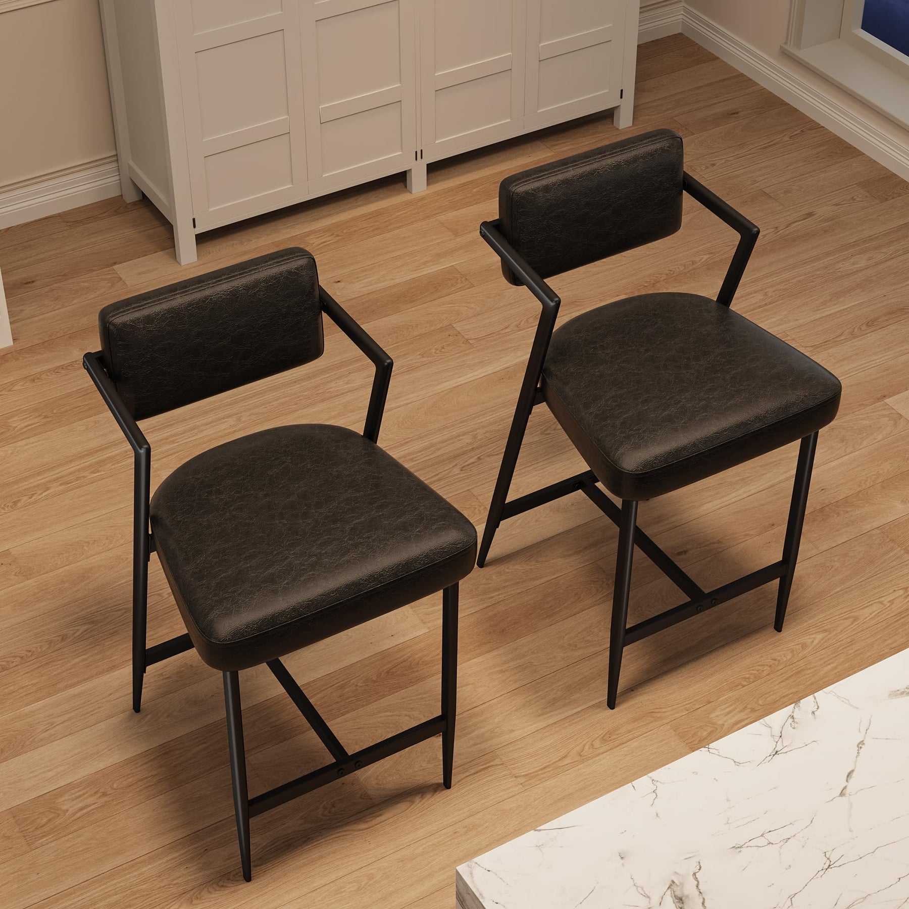 Barhocker mit Armlehnen