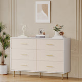 Garvee Sideboard, für Wohnzimmer und Esszimmer, Weiß (Stoff)