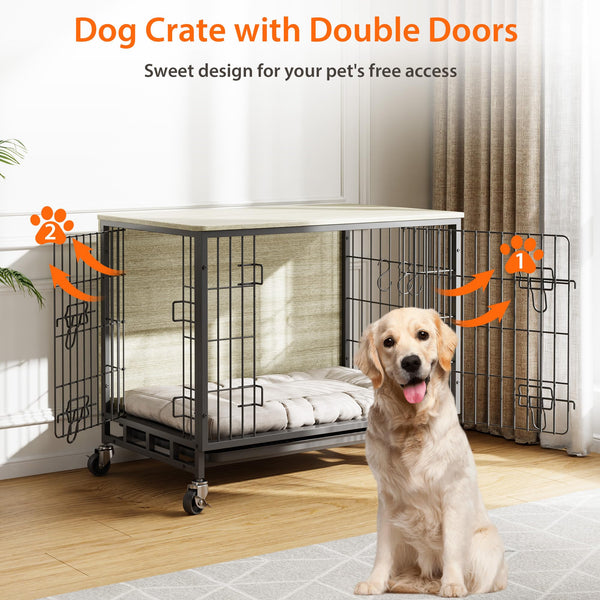 Praktisches Doppeltür-Design