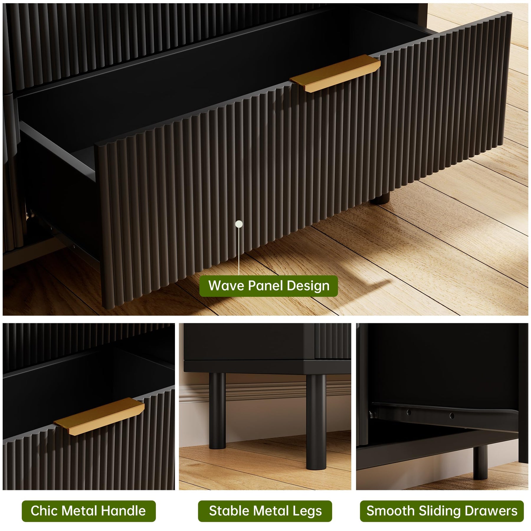 Kommode für Wohnzimmer und Schlafzimmer