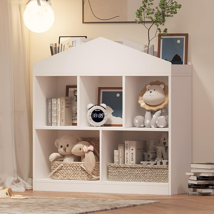 Spielzeug-Aufbewahrungsregal im Kinderzimmer