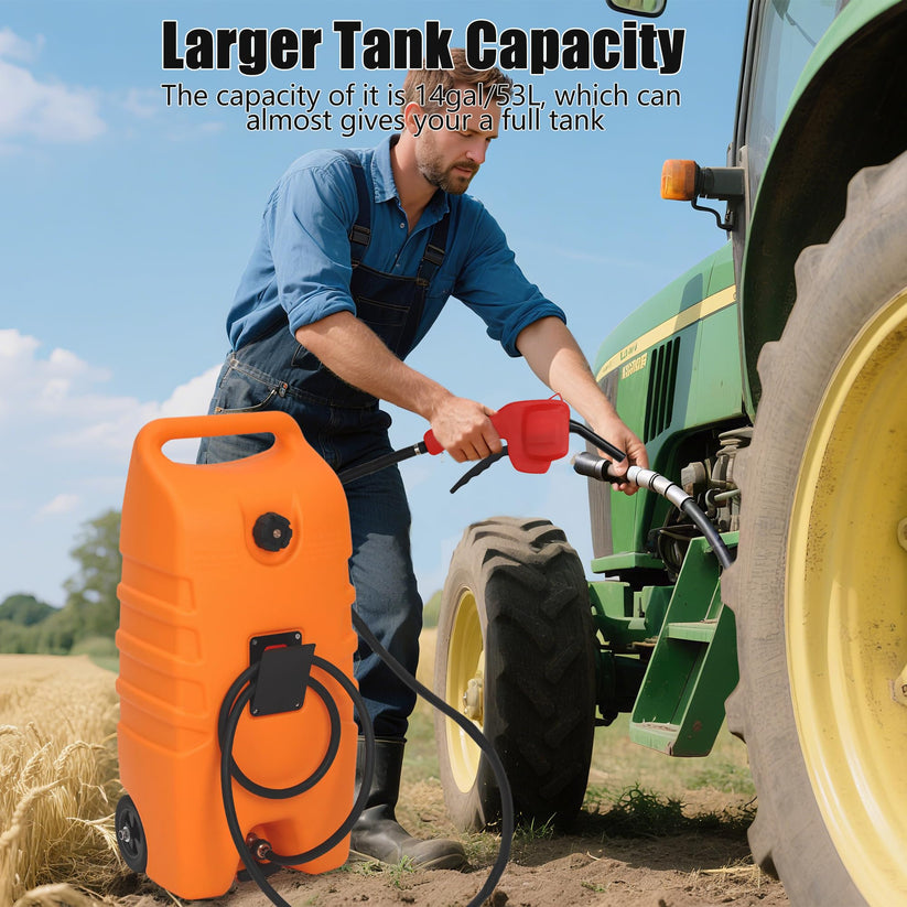 53 Liter Kraftstoffbehälter