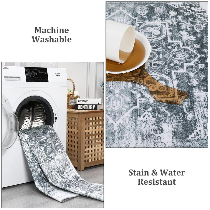 Maschinenwaschbarer Teppich