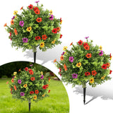 Garvee 2er Set 2FT Künstliche Bäume Realistisch Pflegeleicht Langlebig Für Indoor Outdoor Büro Partydeko Grün - Default Title