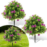 Garvee 2pcs 2FT Künstliche Bäume Innen, Realistisch, Wartungsfrei, Für Zuhause Büro Hochzeit Party, Grün, Vielseitig - Default Title