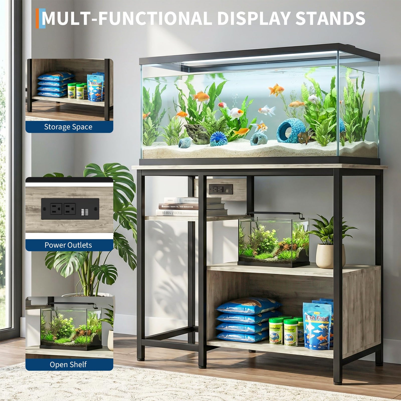 Aquarium Unterschrank Stauraum