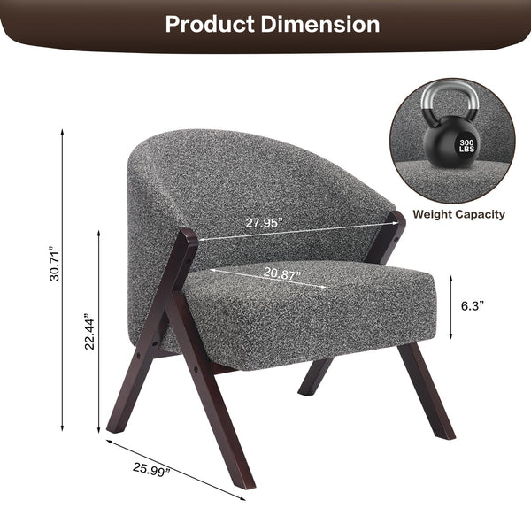 Premium-Material Holzrahmen & Leinenstoff