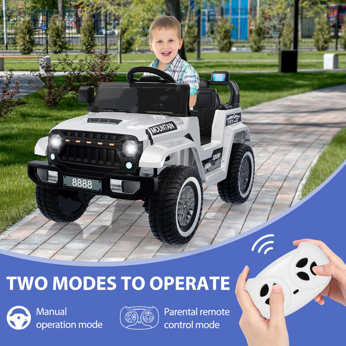 Kinder Elektroauto mit 2,4 GHz Elternfernbedienung