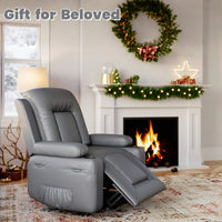 Garvee Power-Lift-Sessel – Elektrisch, Wärme & Massage, Verstellbar, PU-Leder, Seniorenhilfe, 95×95×104 cm