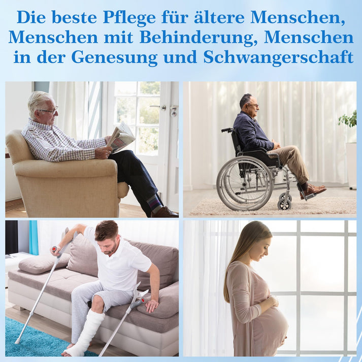 Ergonomischer & bequemer Sitz für sicheres Duschen