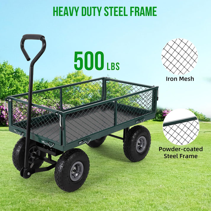 Robuster Stahlrahmen mit 500 lbs Tragkraft
