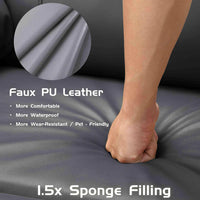 Garvee Power-Lift-Sessel – Elektrisch, Wärme & Massage, Verstellbar, PU-Leder, Seniorenhilfe, 95×95×104 cm