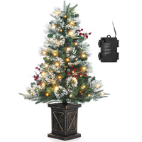 GARVEE Weihnachtsbaum 90cm mit Retro Basis