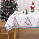 Garvee Tischdecke Rechteckig 54x90" Wasserdicht & Fleckenresistent Polyester Für Esszimmer Küche Buffet Party Camping, Farbverlauf, Robust - 